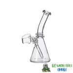 All Quartz 4" Thermal Banger Beaker Bubbler