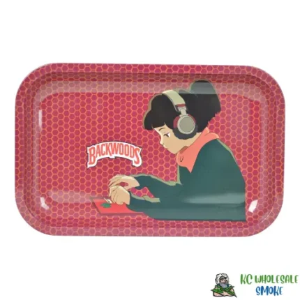 LoFi Hip Hop Girl Rolling Tray