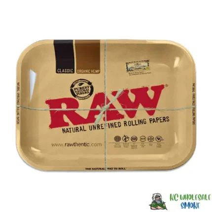 Organic Hemp Metal Rolling Tray Large