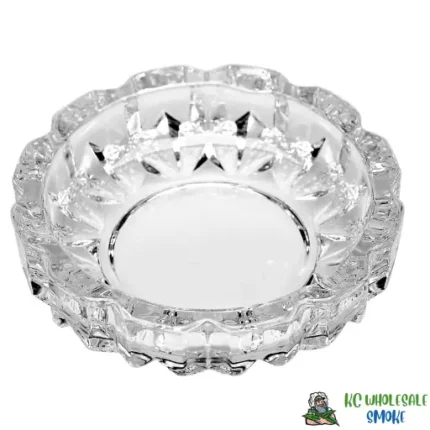 Crystal Glass Ashtray