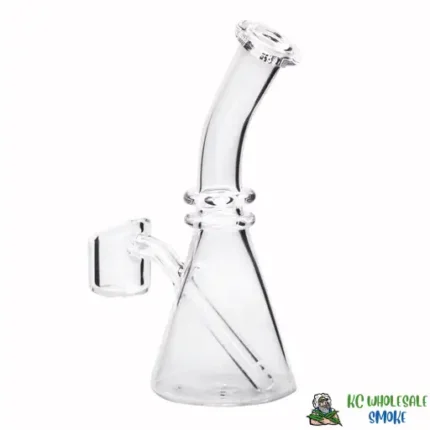 All Quartz 4" Banger Beaker Bubbler