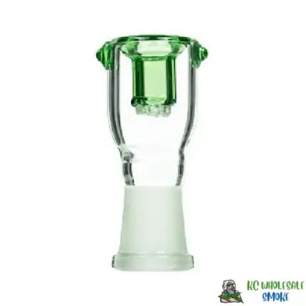 Honeycomb Screen Glass Bowl Green