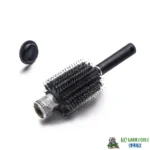 Mantello Round Hair Brush Safe Can