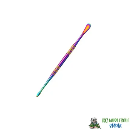 Rainbow Anodized Stainless Steel Dabber