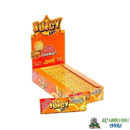 1 1/4" Size Rolling Paper Orange Flavor