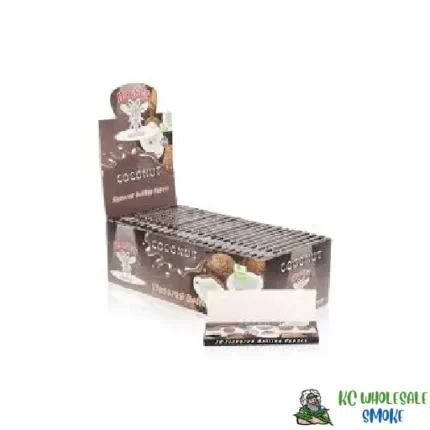 1 1/4" Size Rolling Paper Coconut Flavor