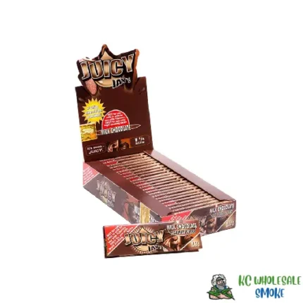 1 1/4" Size Rolling Paper Milk Chocolate Flavor