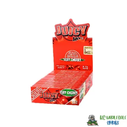 1 1/4" Size Rolling Paper Very Cherry Flavor