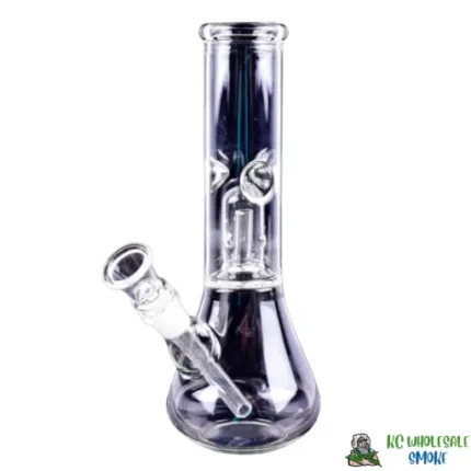 8" Diffused Downstem Glass Bubbler