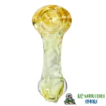 3.5" Spiral Glass - Glass Hand Pipe