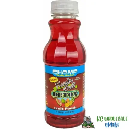 Champ Flush Out Detox Drink (Case of 12) Fruit Punc